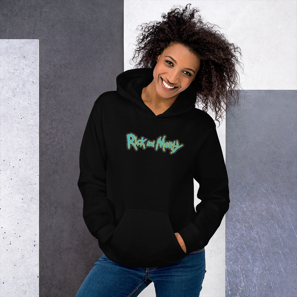 Sweat à capuche Rick et Morty Logo