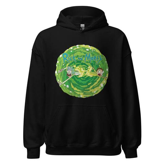 Sweat à capuche Rick et Morty