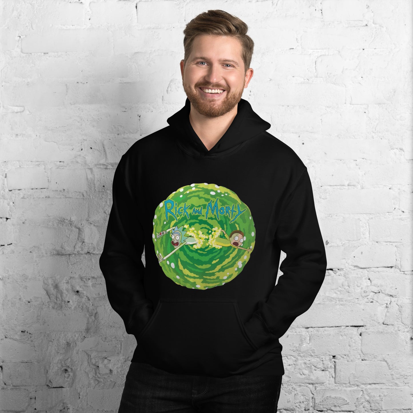 Sweat à capuche Rick et Morty