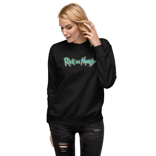 Sweat sans capuche Rick et Morty Logo