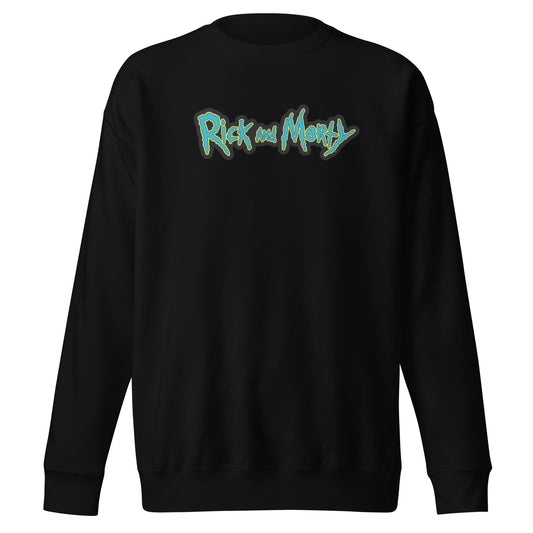 Sweat sans capuche Rick et Morty Logo