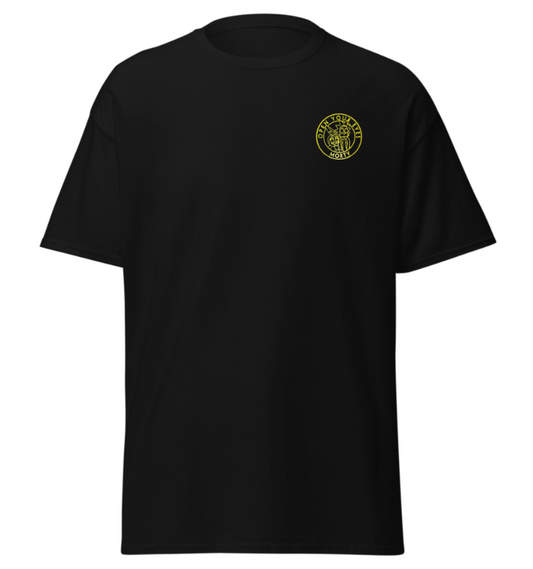 T-shirt Rick et Morty Noir Logo