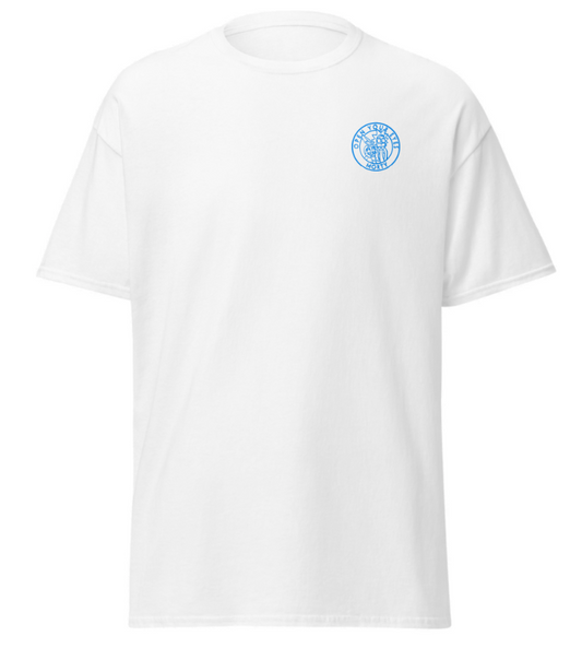 T-shirt Rick et Morty Blanc Logo