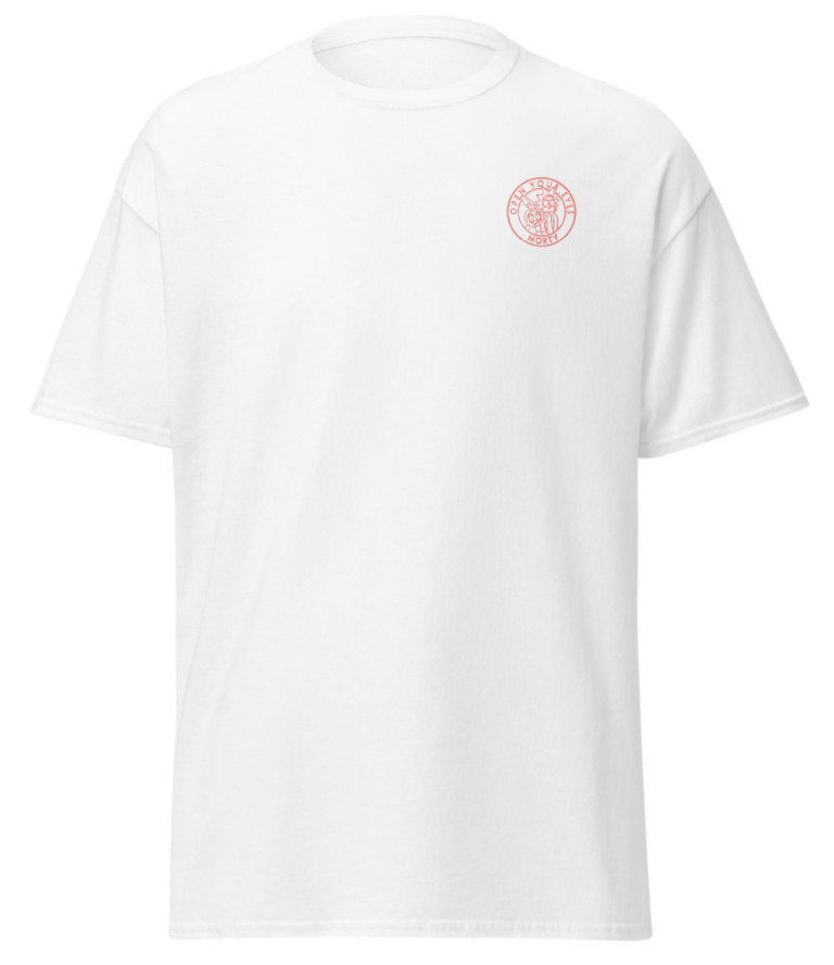 T-shirt Rick et Morty Blanc Logo