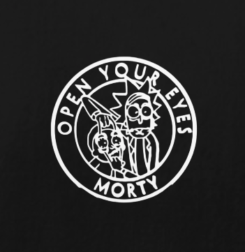 Sweat Rick et Morty Logo