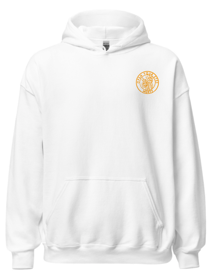 Sweat Rick et Morty Blanc Logo