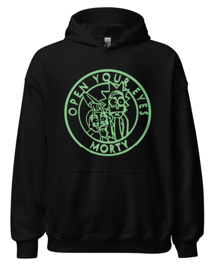 Sweat Rick et Morty Logo Avant