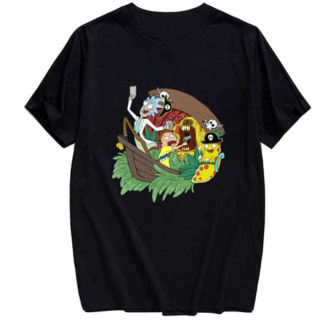 T-shirt Rick et Morty Pirate - Rick et Morty