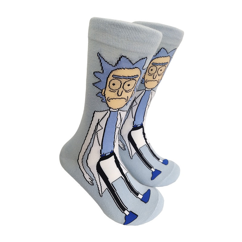 Chaussettes Rick Gris - Rick et Morty