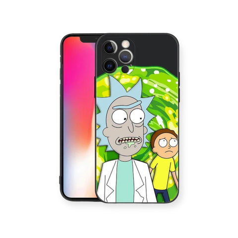 Coque iPhone Rick et Morty - Rick et Morty