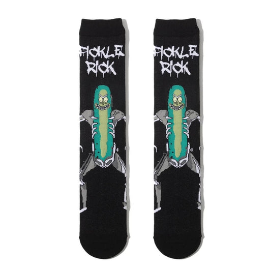 Chaussettes Pickle Rick Evolution - Rick et Morty