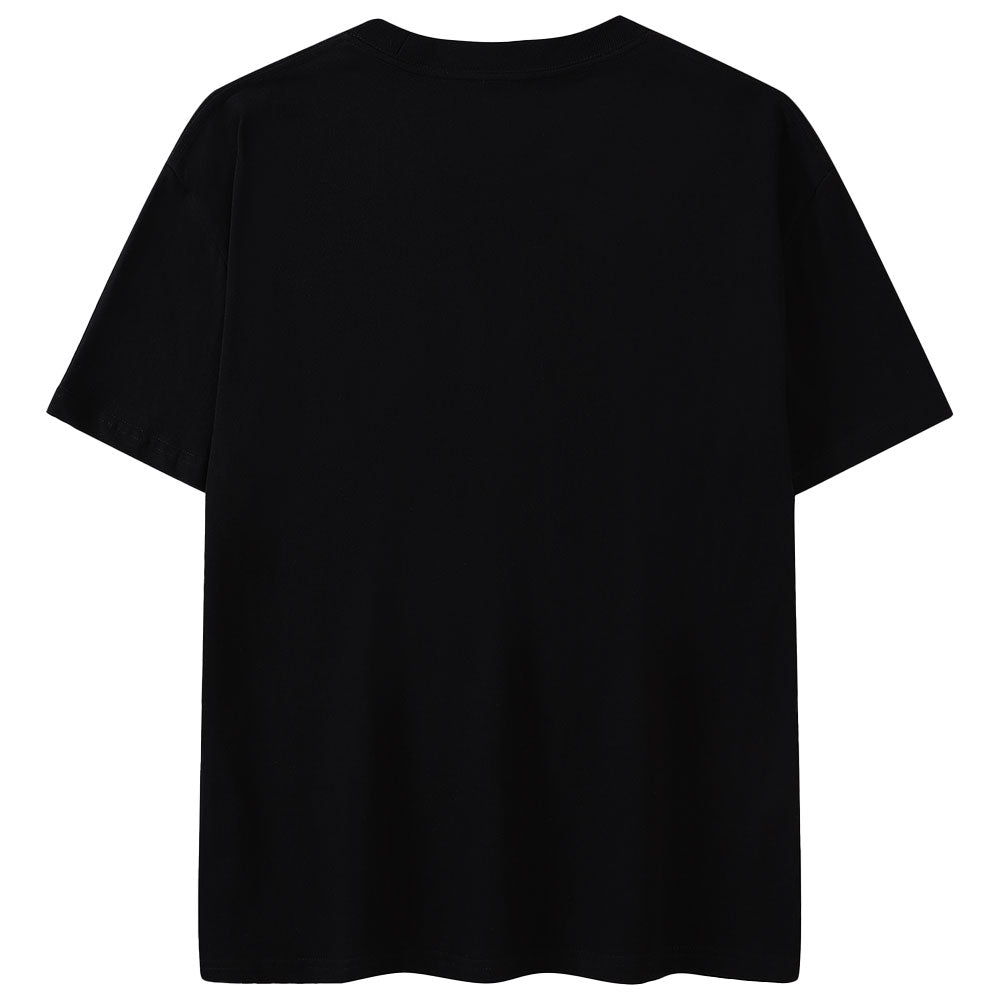 T-shirt Rick et Morty Noir Logo Arrière